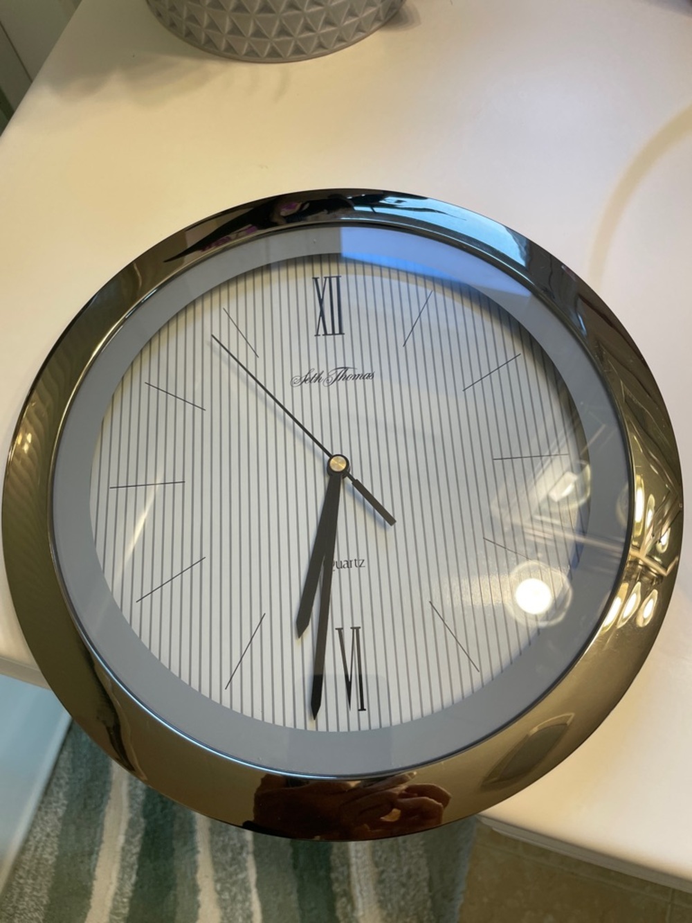 Seth Thomas Empire || Quarts Wall Clock Model 2829- Japan-Tested
